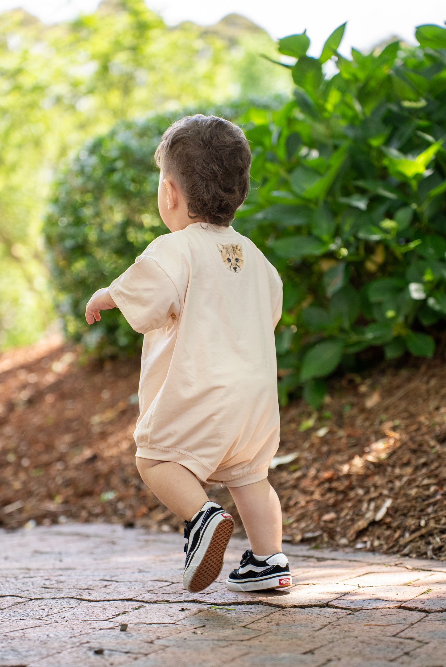 SHORT SLEEVE OVERSIZED ROMPER