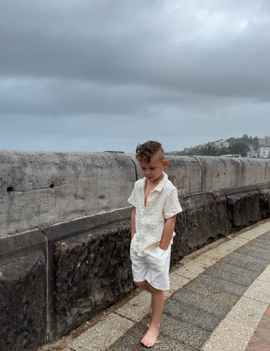 The Joe Dress shorts White