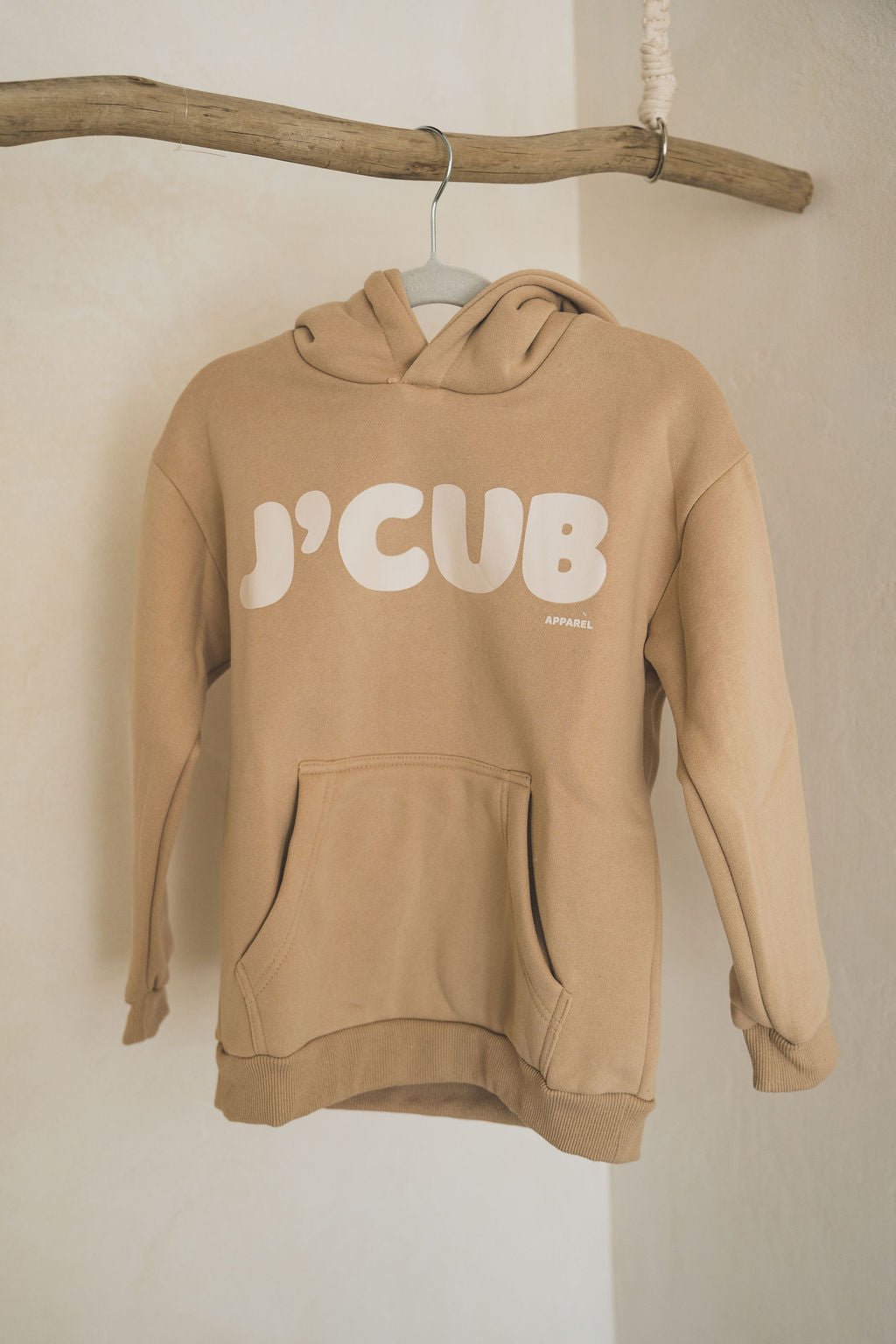 J’CUB HOODIE SET BEIGE