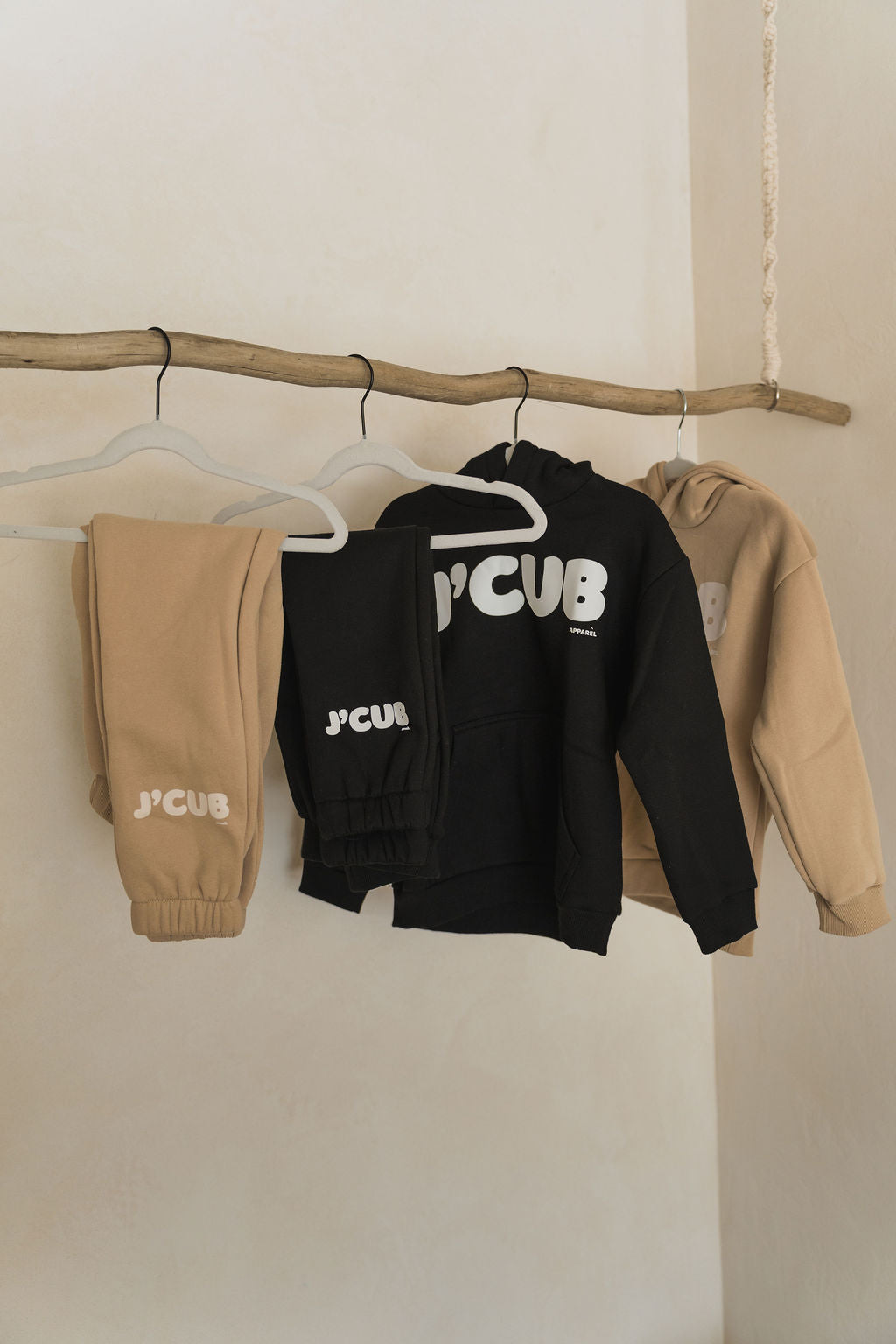 J’CUB HOODIE SET BLACK