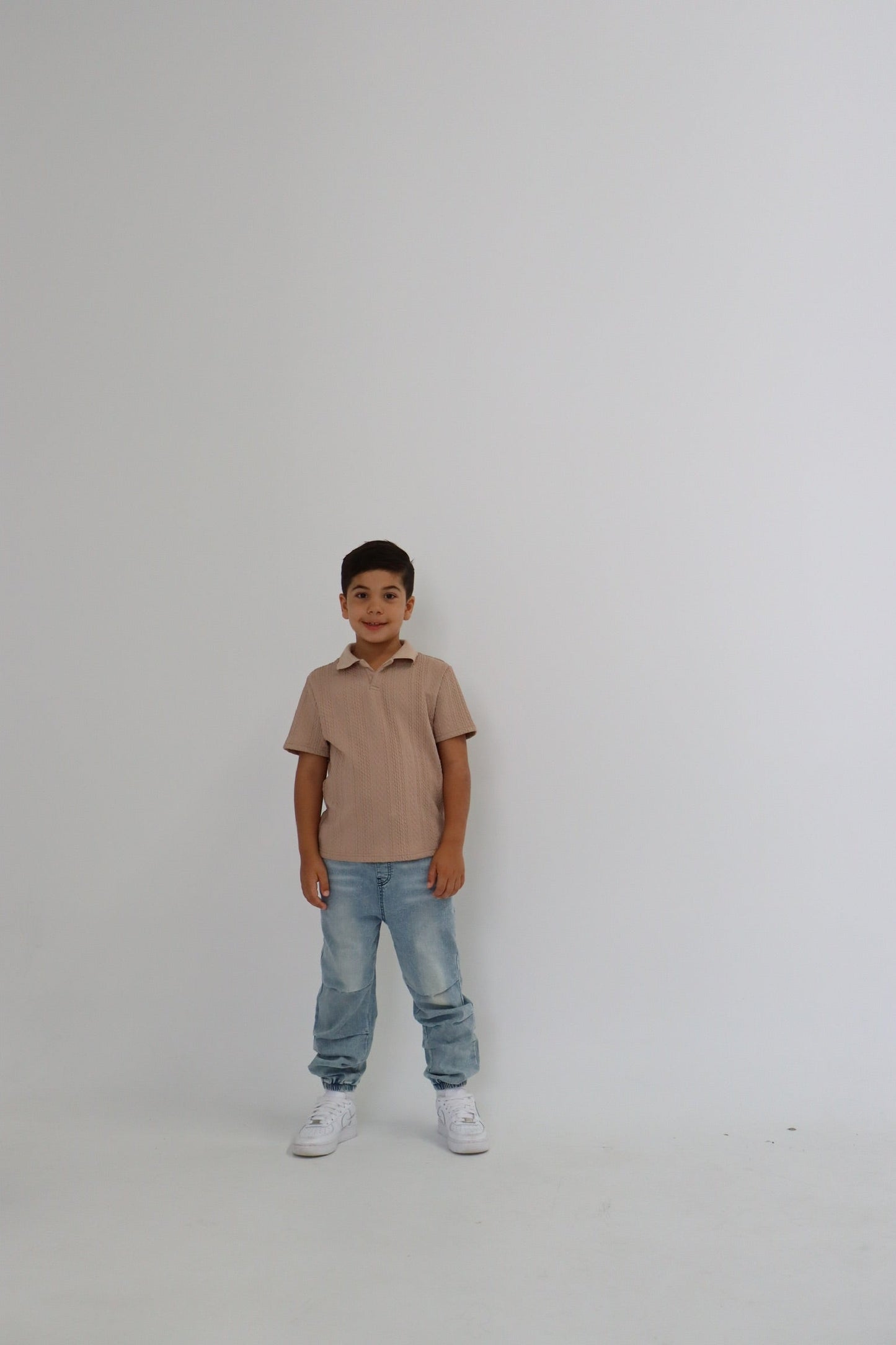 The Jay Polo Shirt Peach