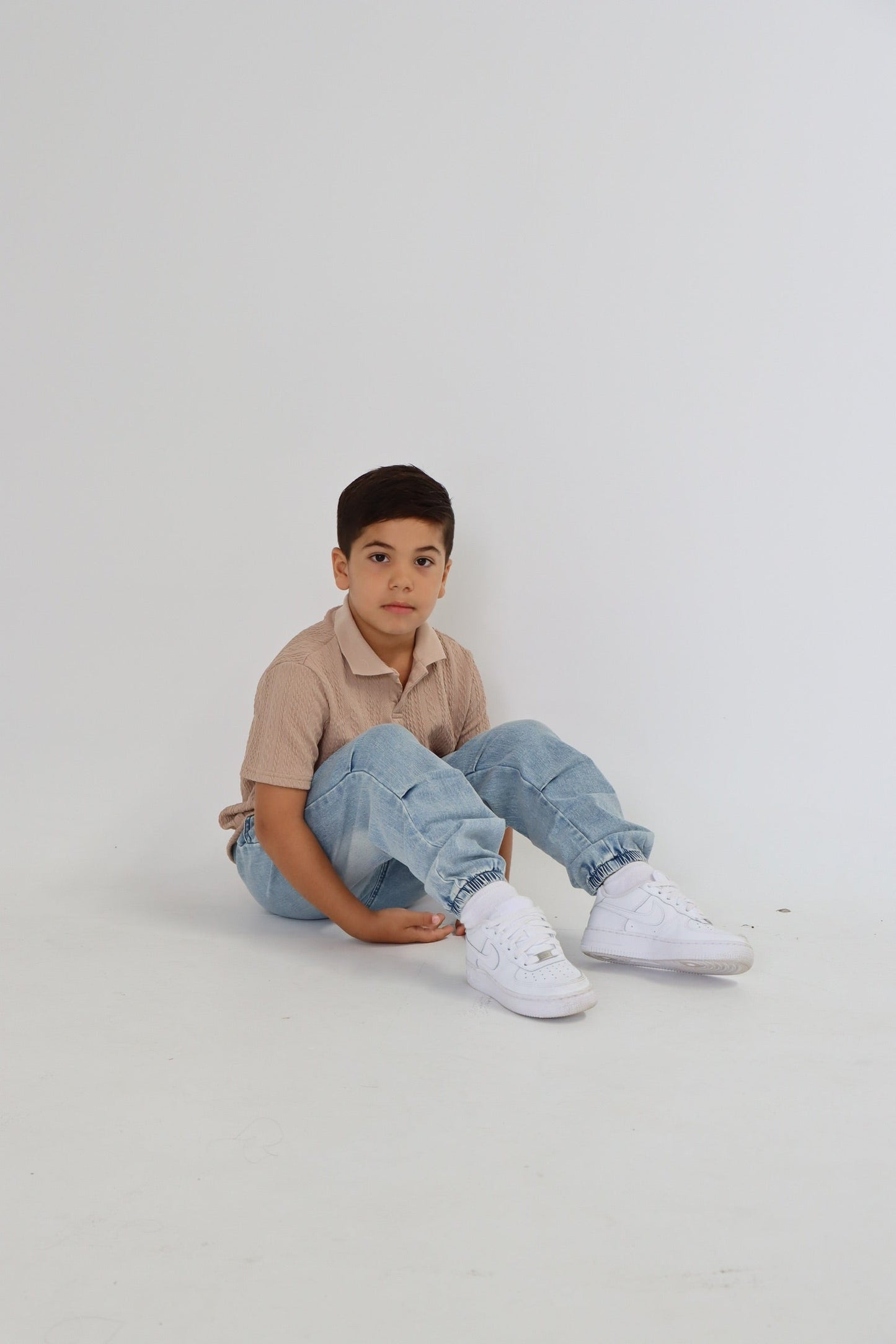 The Jay Polo Shirt Peach