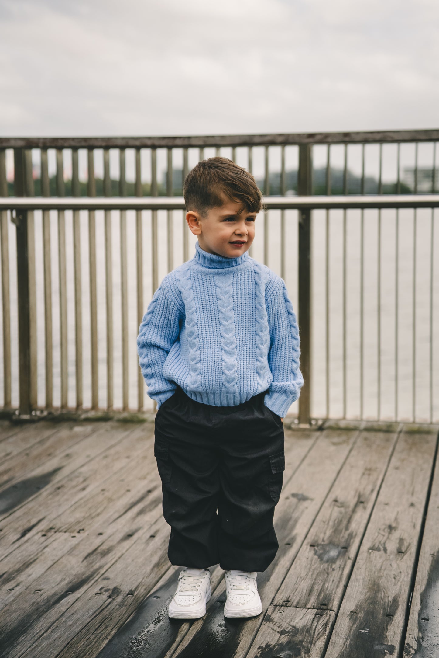 Tommy Turtle Neck Knit Sweater