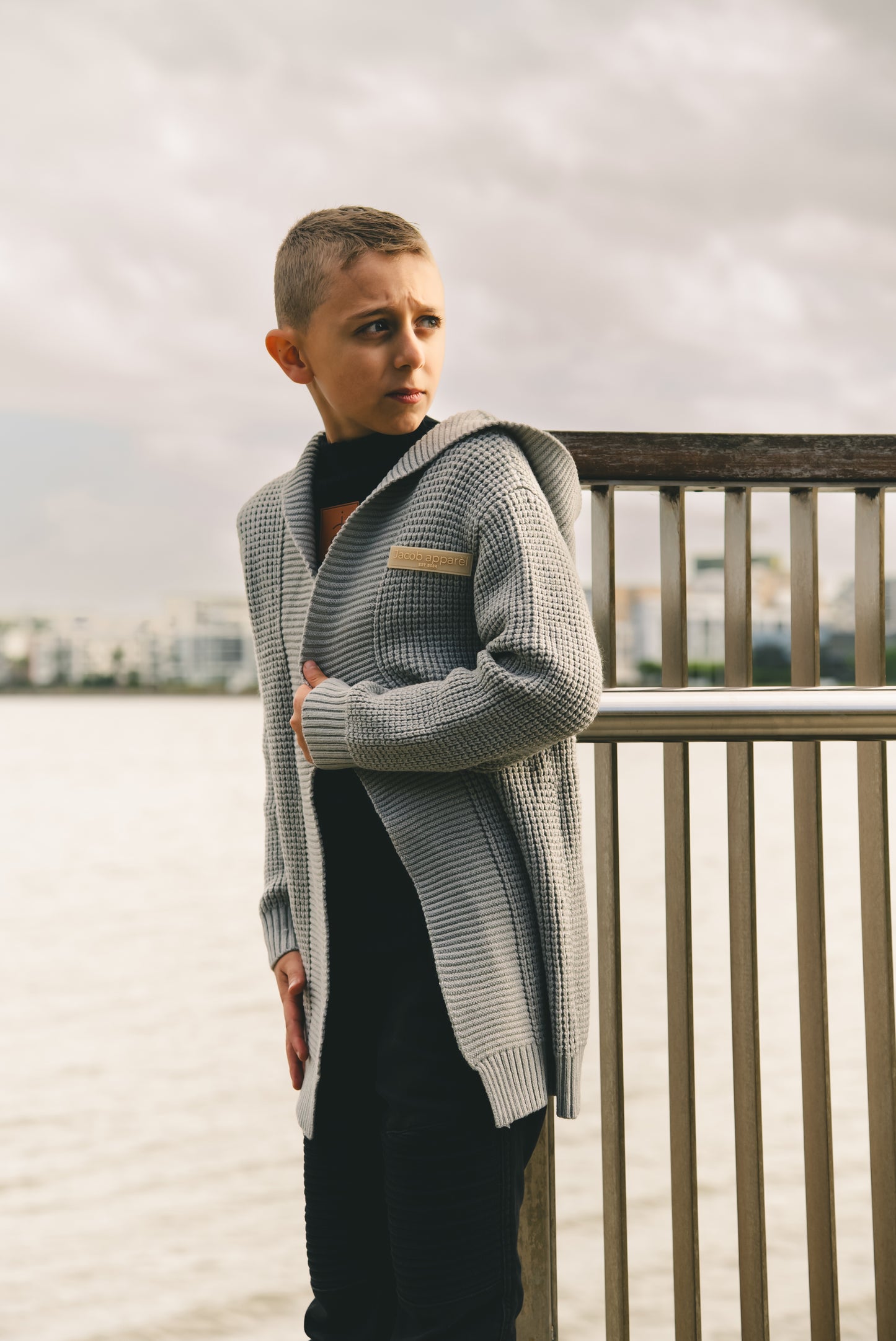 Eli Hooded Cardigan