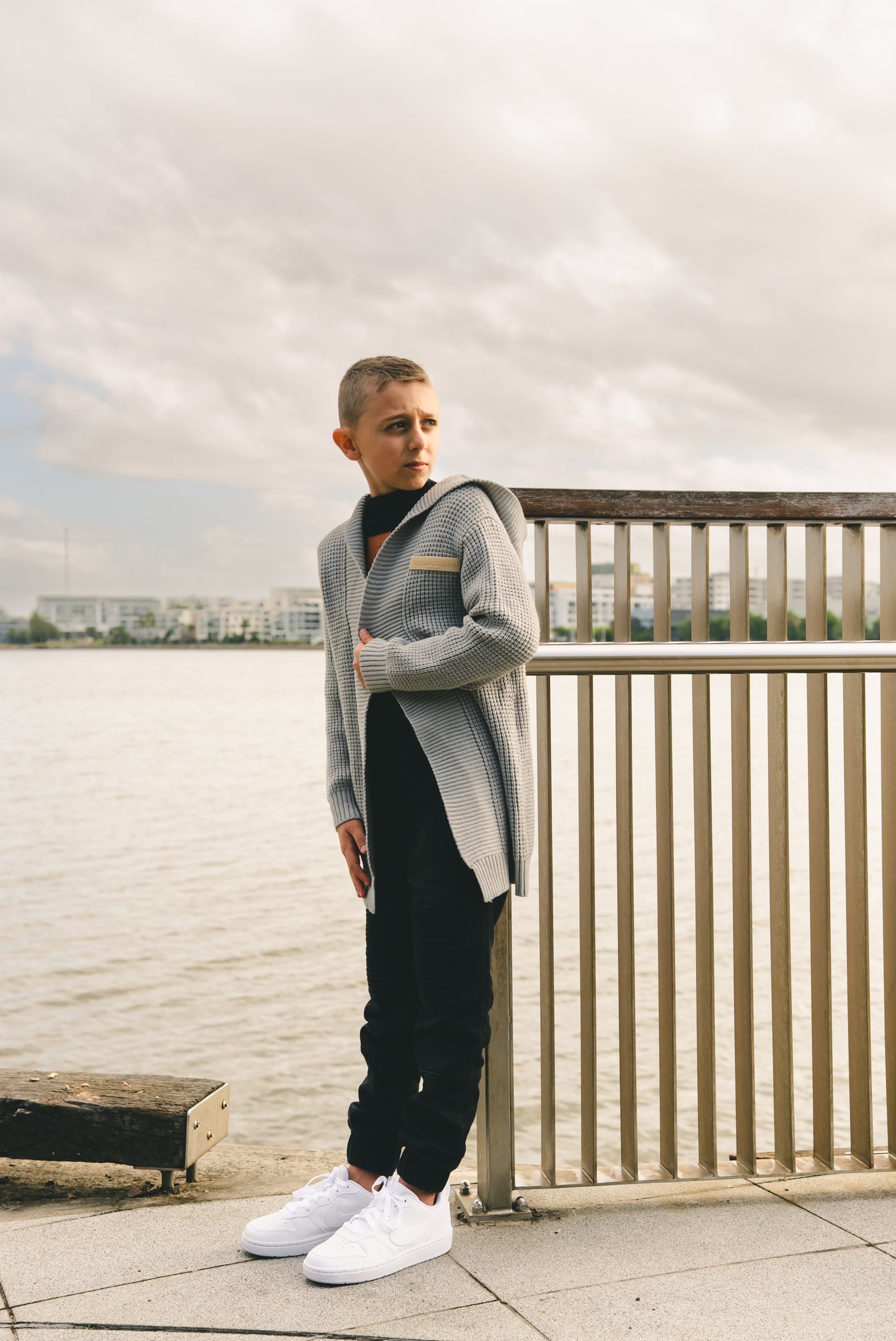 Eli Hooded Cardigan
