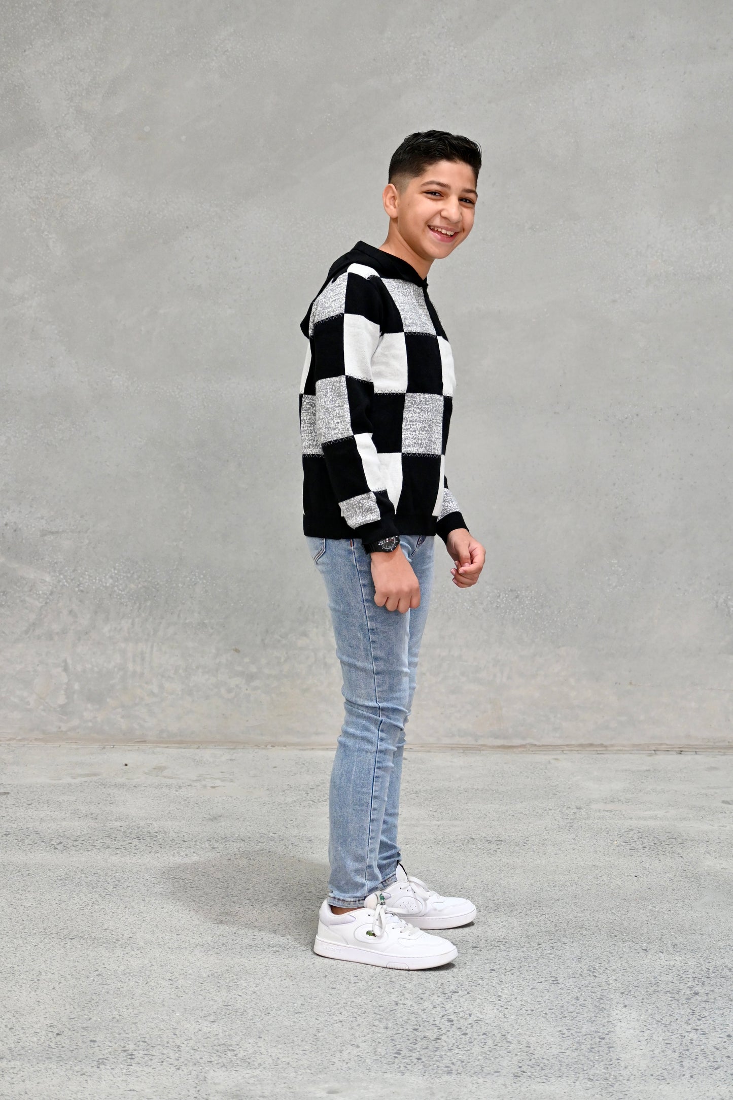 The Mills Check Knit