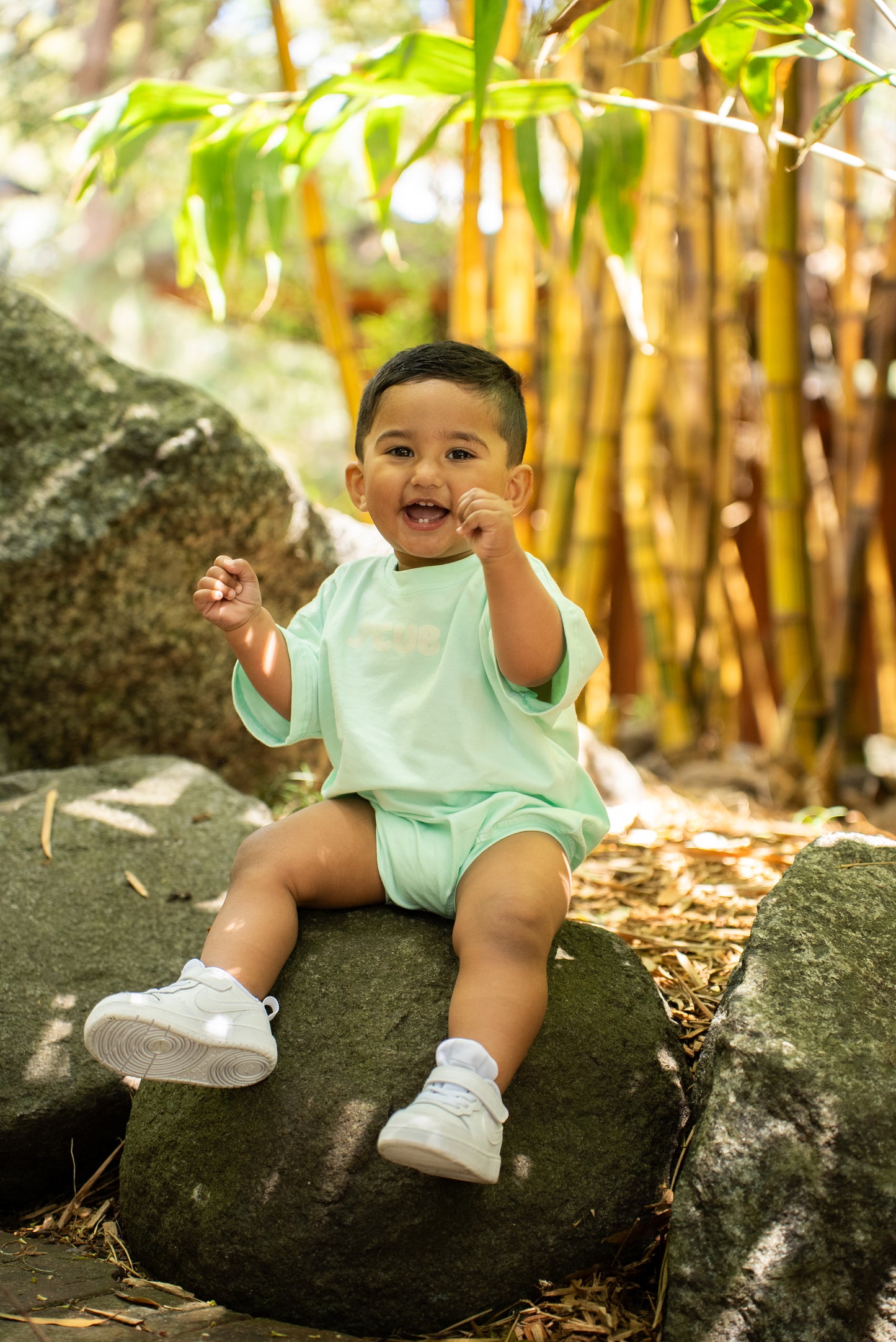 SHORT SLEEVE OVERSIZED ROMPER