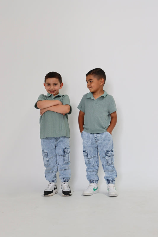 The Multi-Pocket Cuff Denim