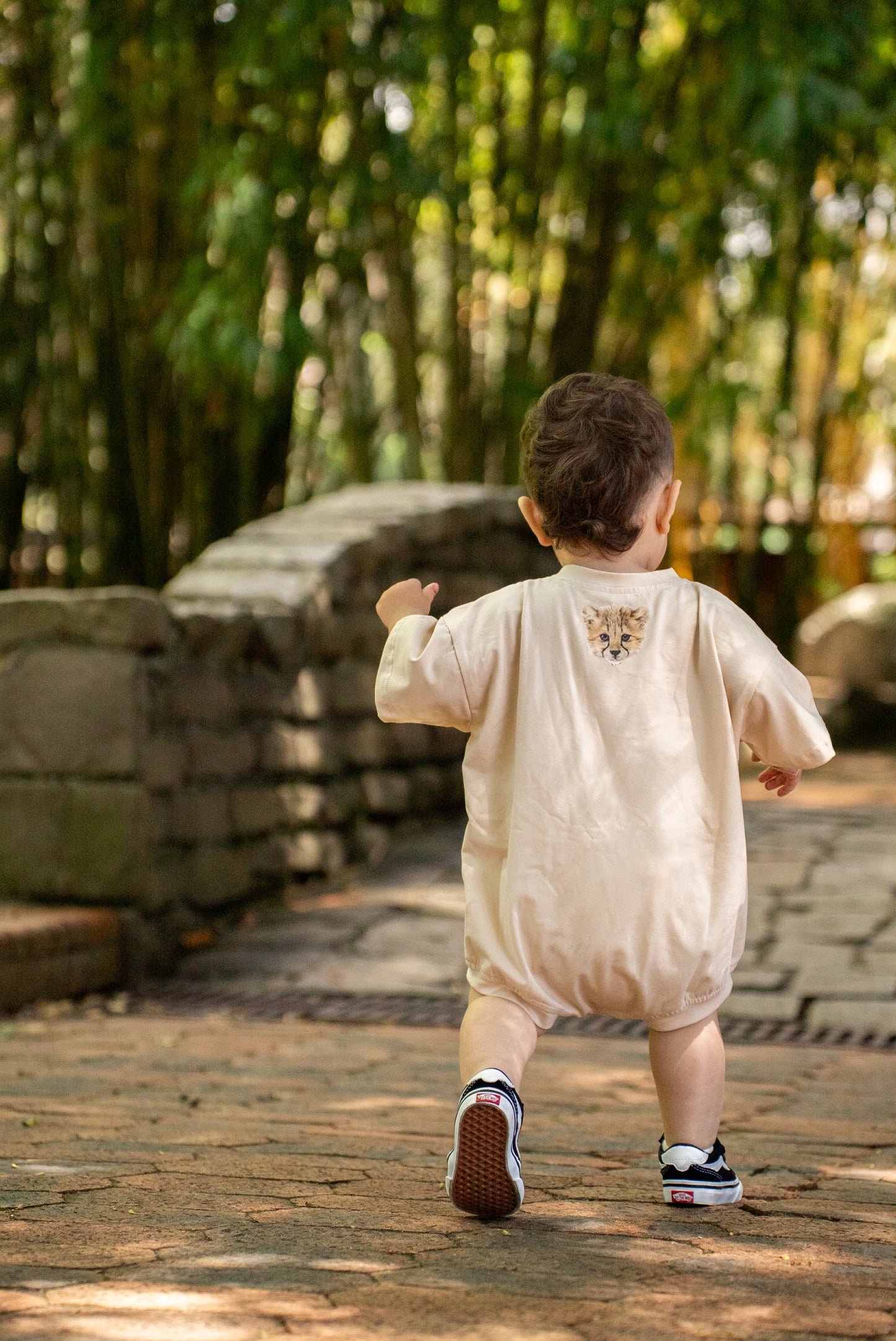 SHORT SLEEVE OVERSIZED ROMPER