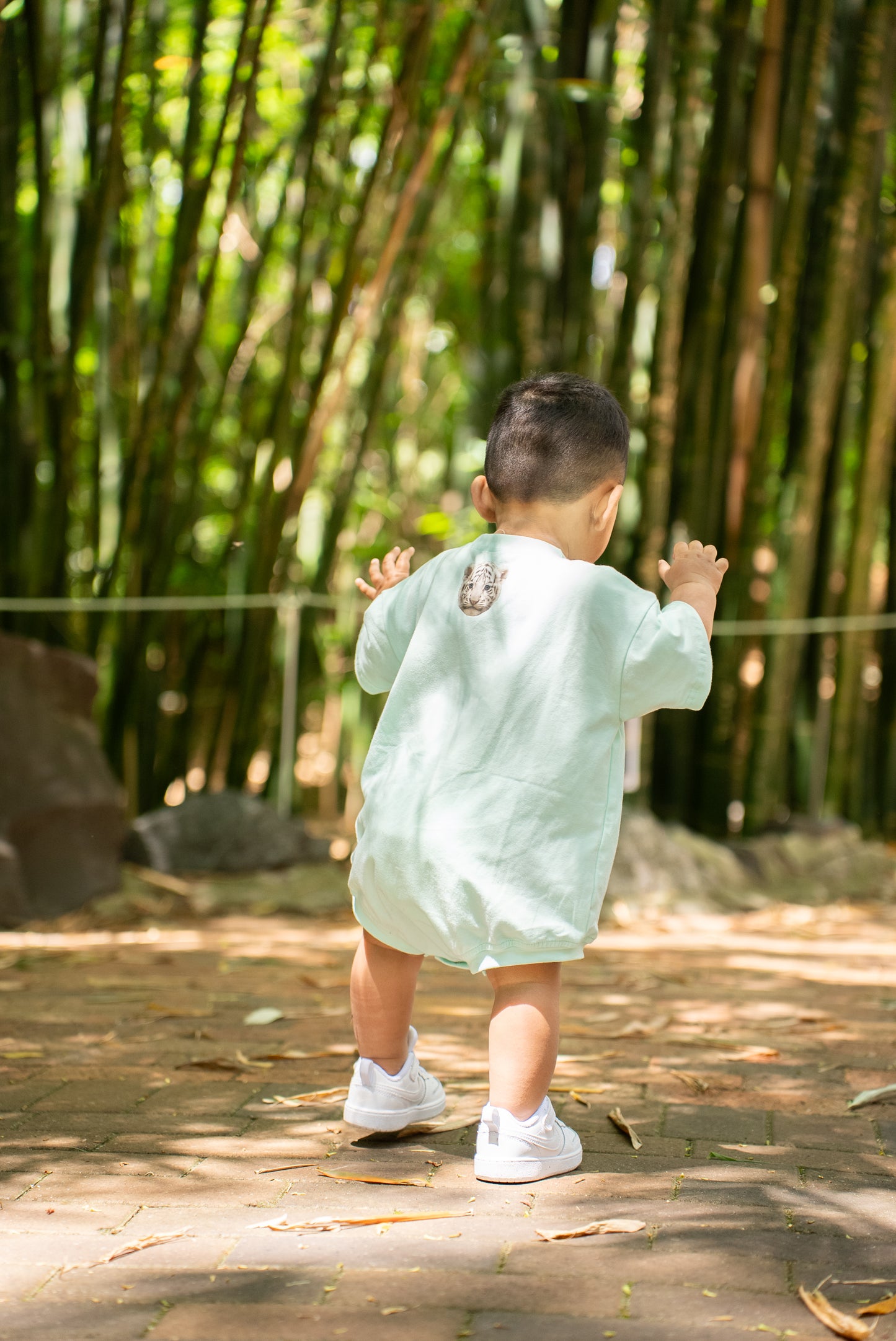 SHORT SLEEVE OVERSIZED ROMPER