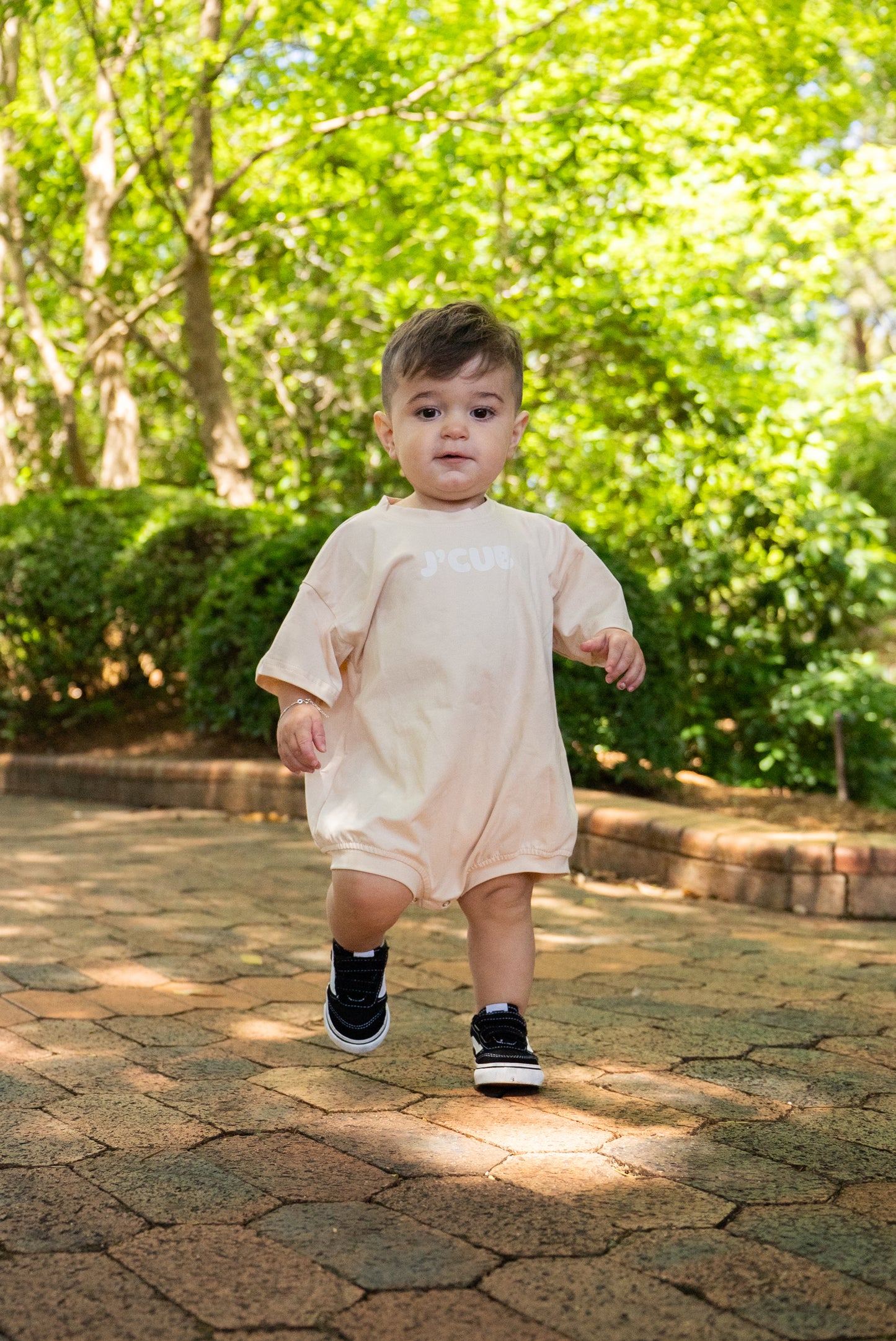 SHORT SLEEVE OVERSIZED ROMPER