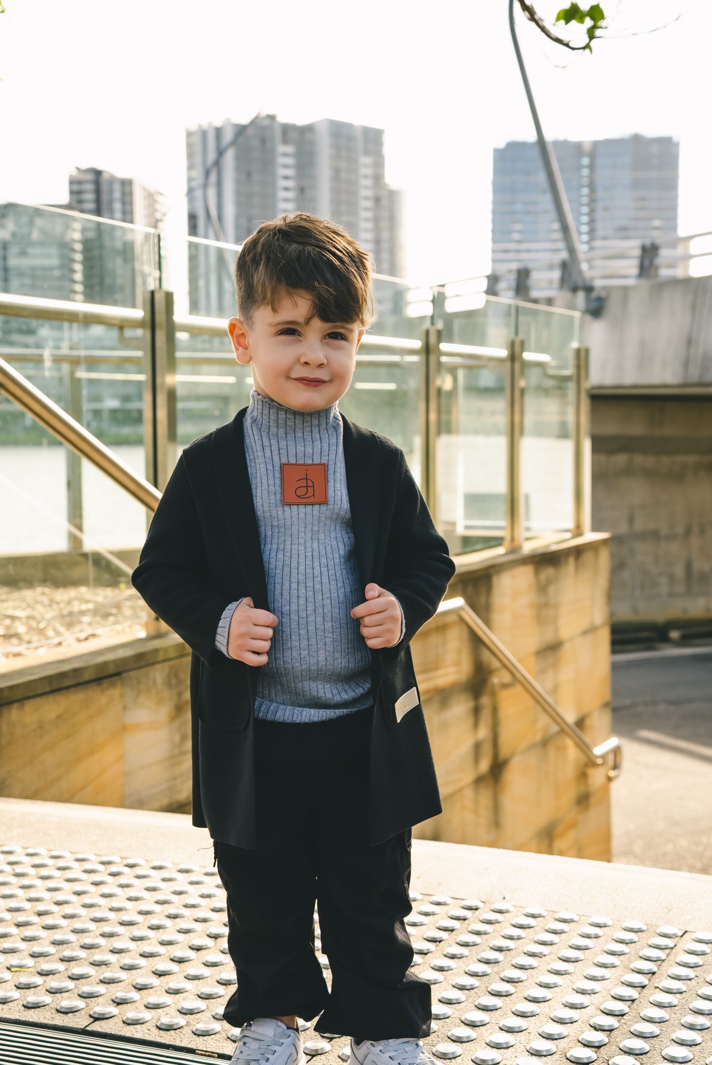 Brooklyn Open Front Overcoat