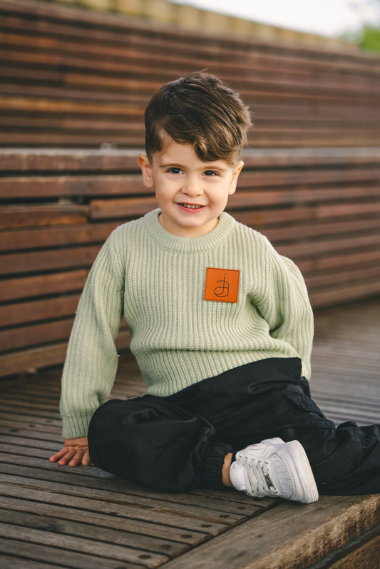 Light Green Dom Knitted Sweater