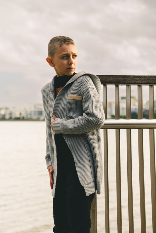 Eli Hooded Cardigan