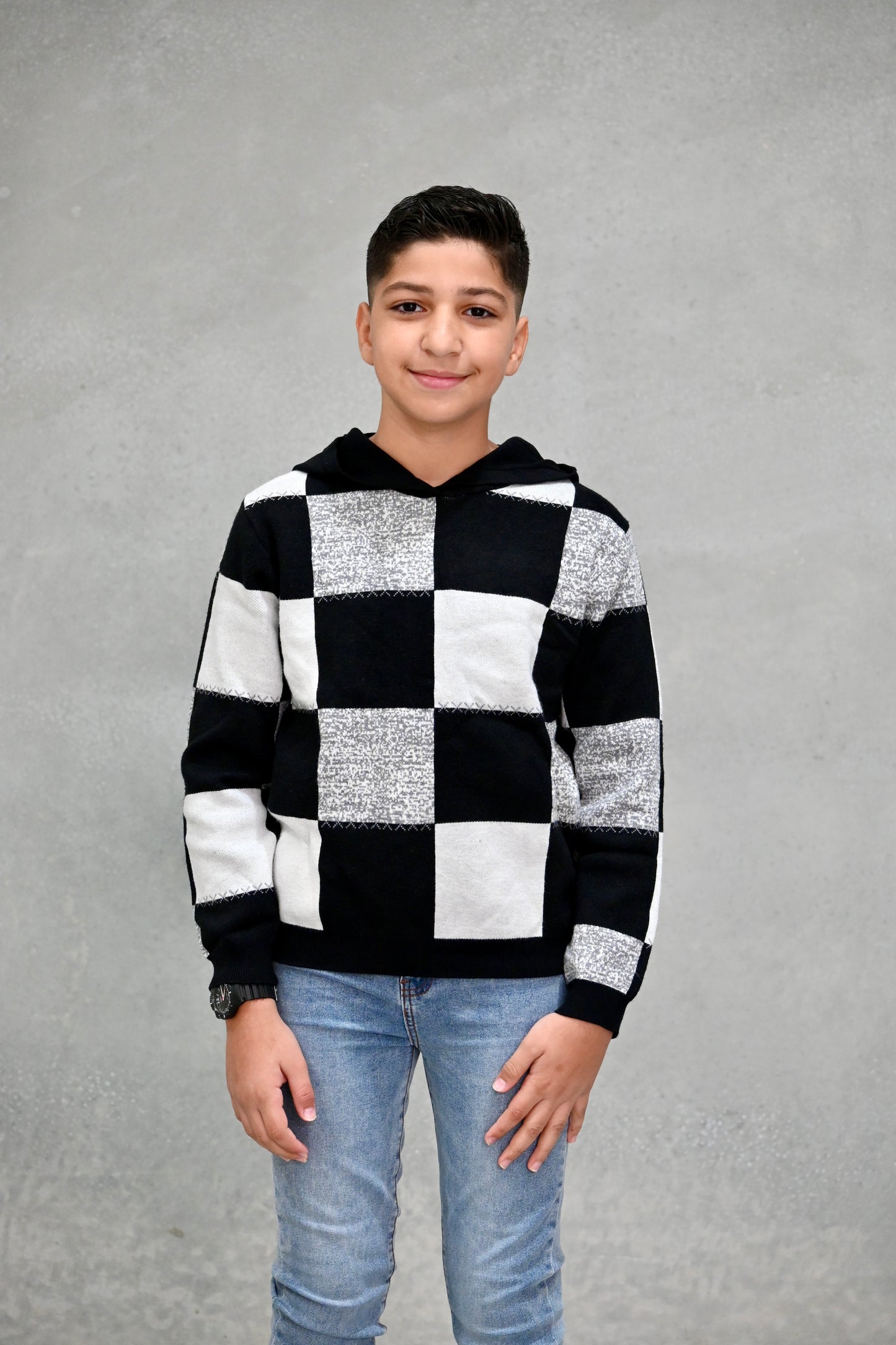 The Mills Check Knit